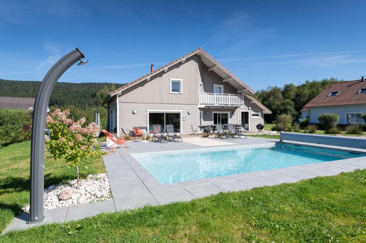 Chalet Du Bien-Etre 15P. Piscine,Spa, Hammam,Petanque,Basket Gérardmer Buitenkant foto