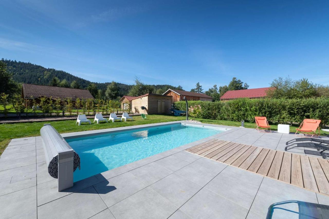 Chalet Du Bien-Etre 15P. Piscine,Spa, Hammam,Petanque,Basket Gérardmer Buitenkant foto