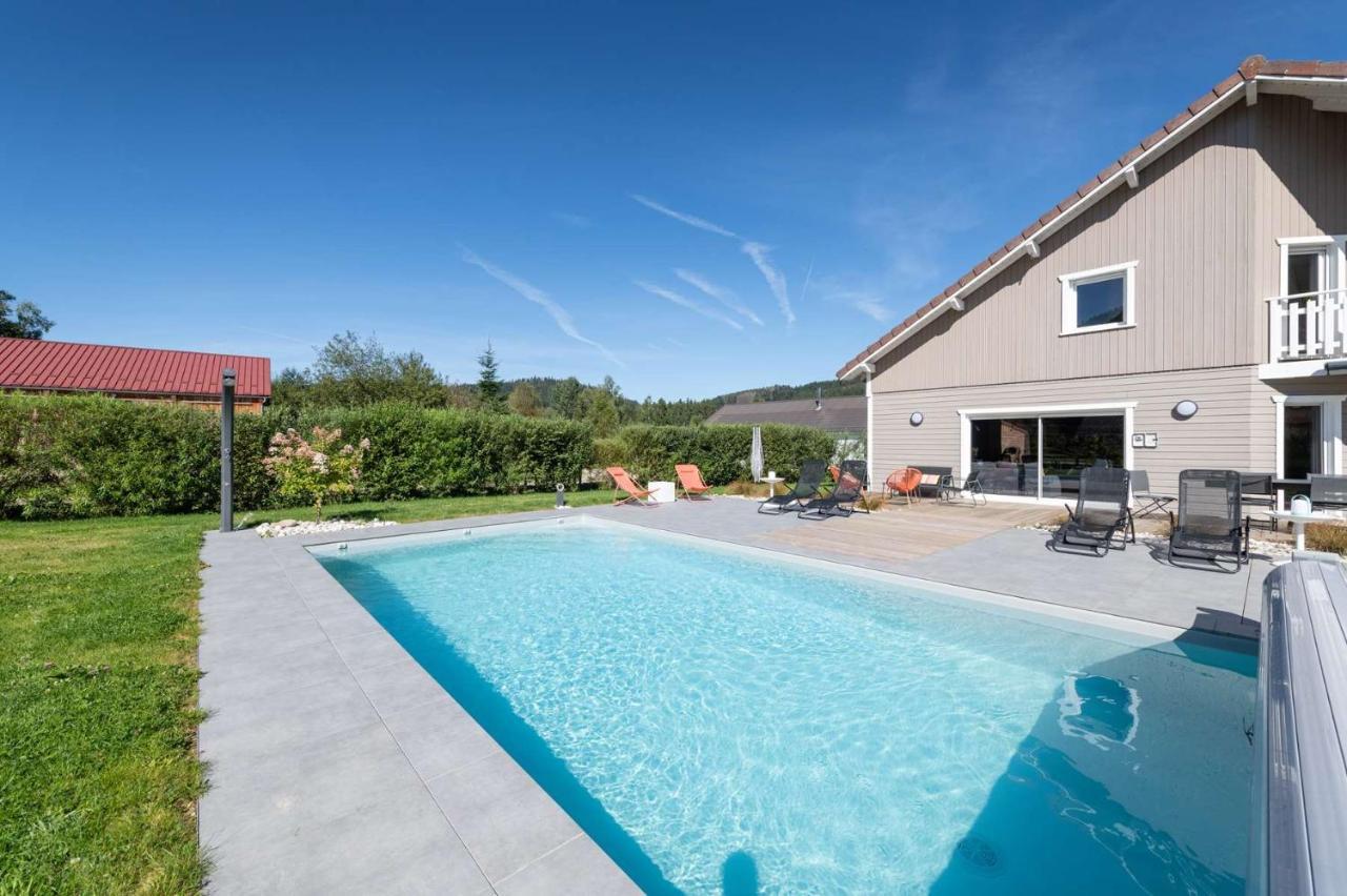 Chalet Du Bien-Etre 15P. Piscine,Spa, Hammam,Petanque,Basket Gérardmer Buitenkant foto