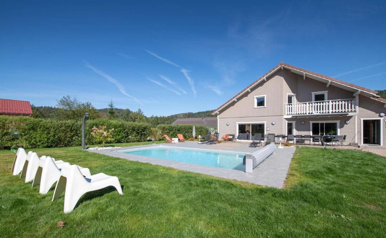 Chalet Du Bien-Etre 15P. Piscine,Spa, Hammam,Petanque,Basket Gérardmer Buitenkant foto