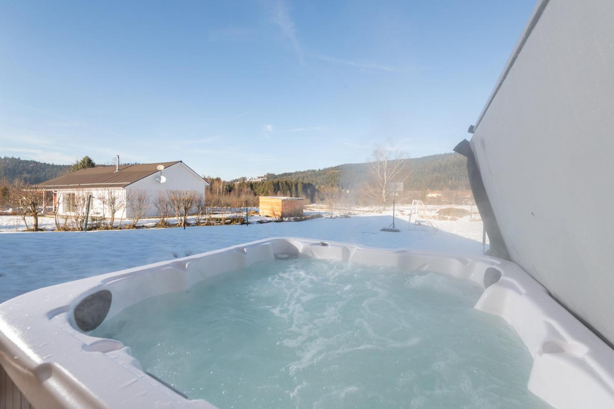 Chalet Du Bien-Etre 15P. Piscine,Spa, Hammam,Petanque,Basket Gérardmer Buitenkant foto